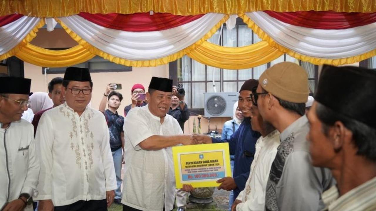 Gubernur Babel Salurkan Hibah Rp500 Juta untuk Lembaga Keagamaan di Beltim