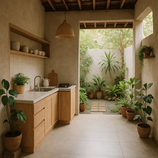 Model Dapur Minimalis di Desa dengan Kesan Modern