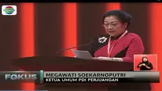 Megawati juga mengucapkan terimakasih pada kader PDI Perjuangan yang bertahan dengan keyakinan ideologi meski tidak mendapat jabatan.
