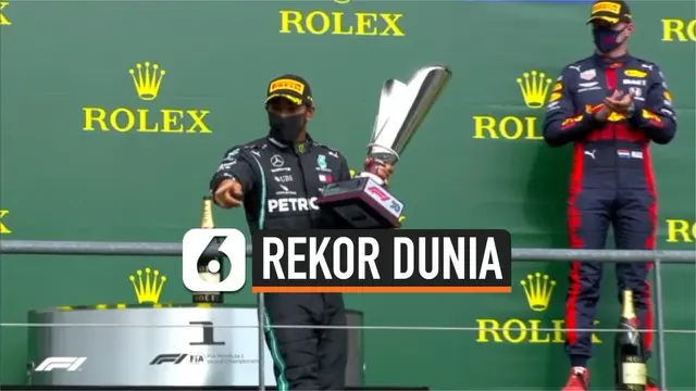 VIDEO: Kemenangan Lewis Hamilton Dekati Rekor Dunia Michael Schumacker