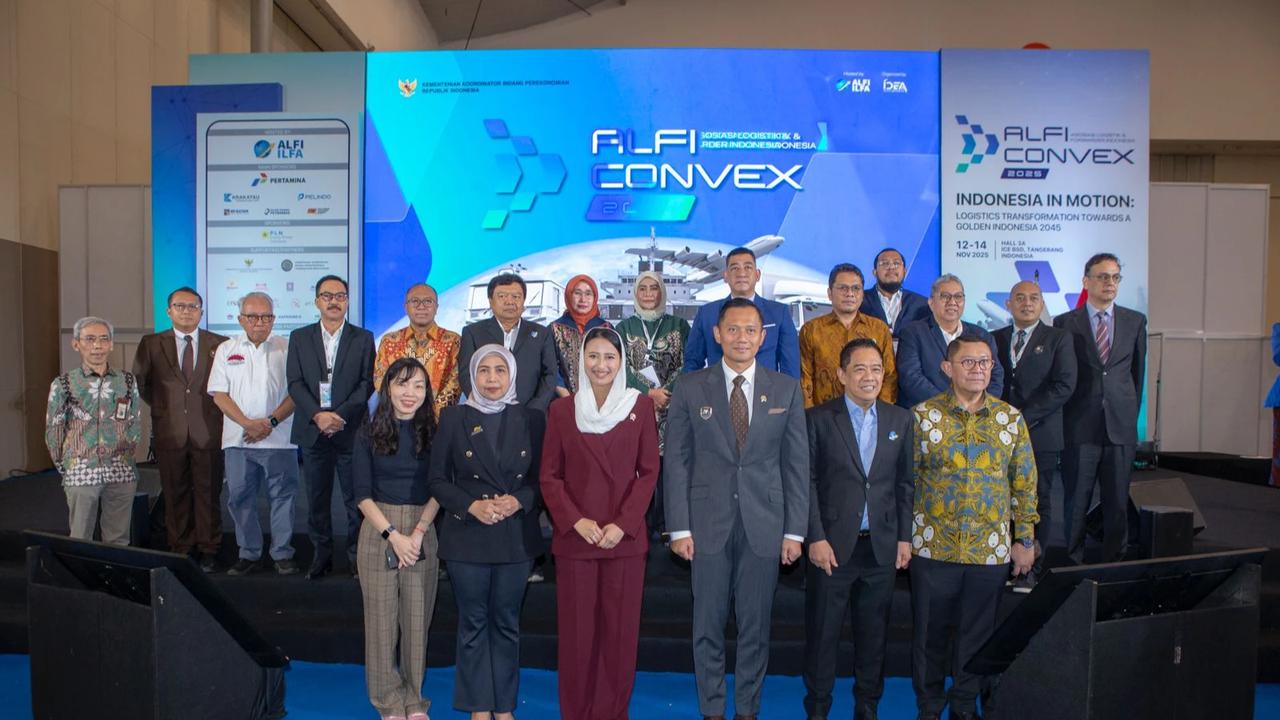 ALFI CONVEX 2025 Resmi Dibuka, Dorong Transformasi Logistik Menuju Indonesia Emas 2045