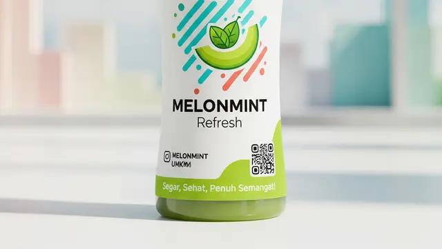 Jus Melon Mint Botol
