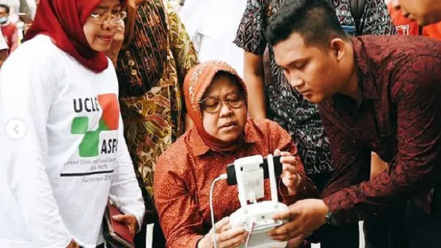 Wali Kota Surabaya Tri Rismaharini