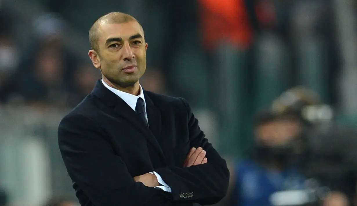 Roberto Di Matteo pelatih asal Italia yang pernah membawa Chelsea meraih gelar Liga Champion pada tahun 2012. (AFP Photo/Giuseppe Cacace)