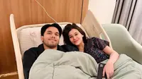 Potret Aaliyah Massaid Melahirkan Anak Pertama (Sumber: IG/thariqhalilintar)