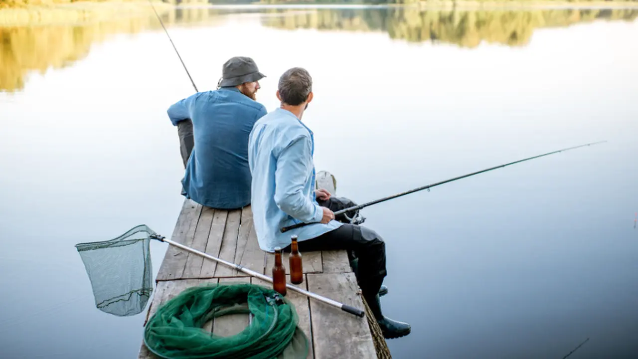 Ilustrasi memancing