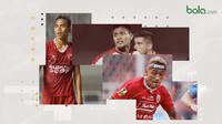 3 pemain buangan yg laku di Shopee Liga 1 2019: Reva Adi Utama, Bruno Matos dan Fachruddin Aryanto. (Bola.com/Dody Iryawan)