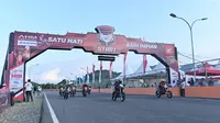 Ilustrasi balapan Honda Dream Cup. (PT Astra Honda Motor)