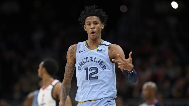 Hasil NBA: Ja Morant Cetak Triple Double Perdana, Grizzlies Sikat Wizards