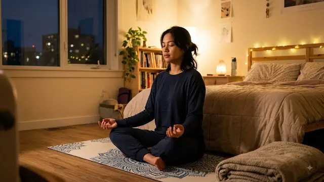 yoga di malam hari