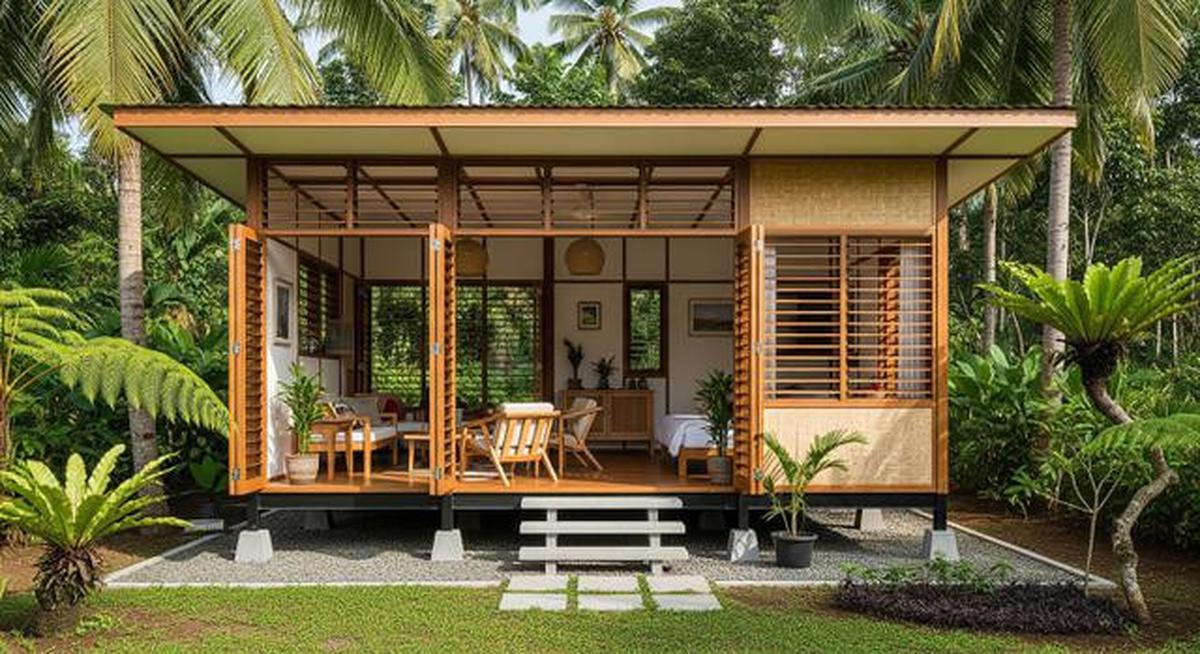8 Desain Rumah Tropis Kecil dengan Ventilasi Maksimal &amp; Cahaya Natural, Bikin Nyaman untuk Pulang