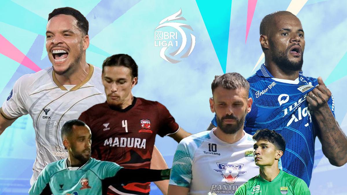 Adu Mentereng Pemain Asing Persib Vs Madura United di BRI Liga 1: Siapa yang Paling Gacor?
