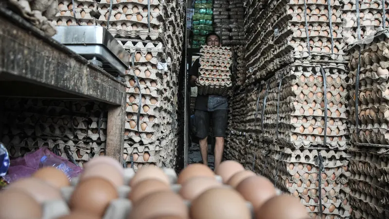 Jelang Ramadan Harga Telur Ayam Merangkak Naik