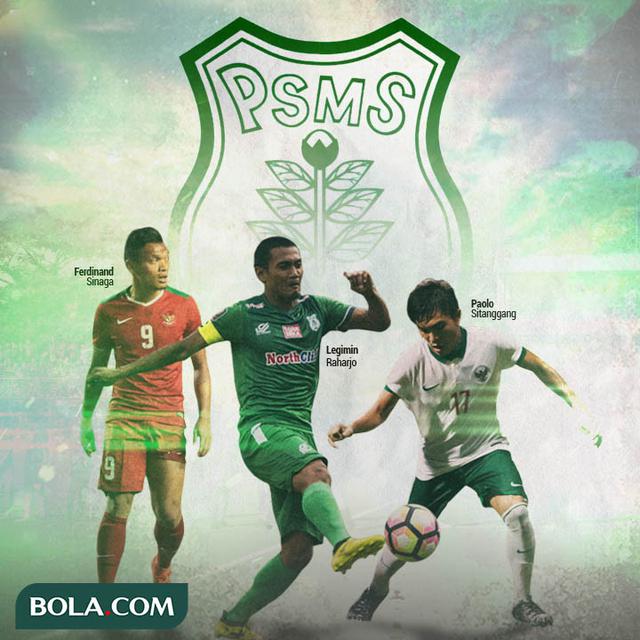PSMS Medan - Ferdinand Sinaga, Paolo Sitanggang, Legimin Raharjo
