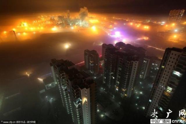 Jiangsu berselimut kabut | Photo copyright Shanghaiist.com