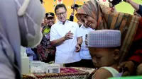 Imunisasi massal campak digelar di Sumenep. Ditargetkan 70 ribu anak mendapatkan imunisasi tersebut dalam 2 pekan ke depan. (Dok Kemenkes)