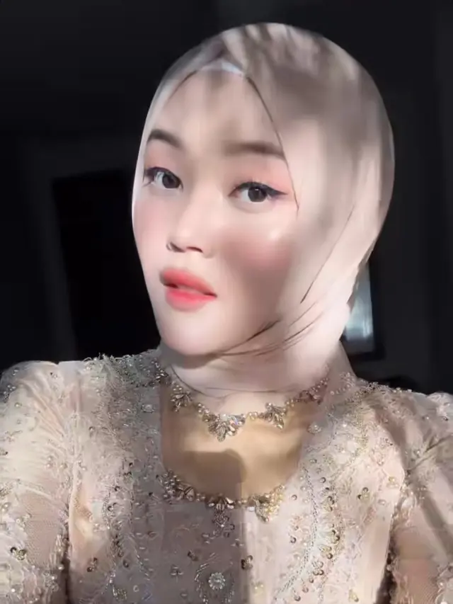 Putri Delina Berhijab di Upacara Mepamit Mahalini dan Rizky Febian