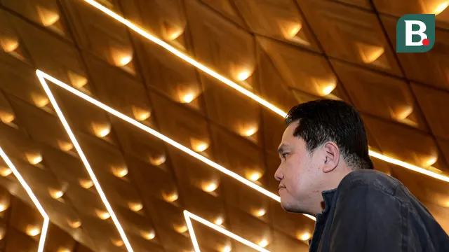 Foto: Ragam Ekspresi Ketua Umum PSSI Erick Thohir saat Nobar Timnas Indonesia Vs Irak di Piala Asia 2023