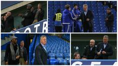 Inilah galeri foto saat Guus Hiddink hadir di Stadion Stamford Bridge, Sabtu (19/12/2015).