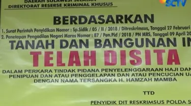 Dengan penyitaan ini, polisi sudah menyita aset tidak bergerak sebanyak 21 unit.