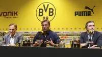 Pelatih Borussia Dortmund Jurgen Klopp mengumumkan pengunduran dirinya di akhir musim ini. 