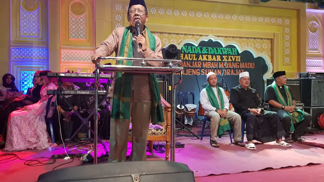Mahfud MD di Ponpes SUnan Drajat
