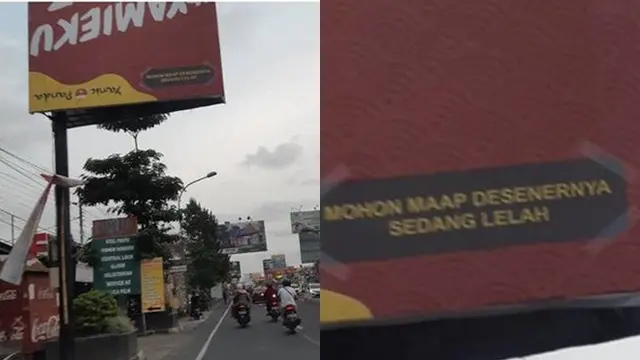 6 Baliho Ini Nyeleneh Banget, Bikin Tepuk Jidat