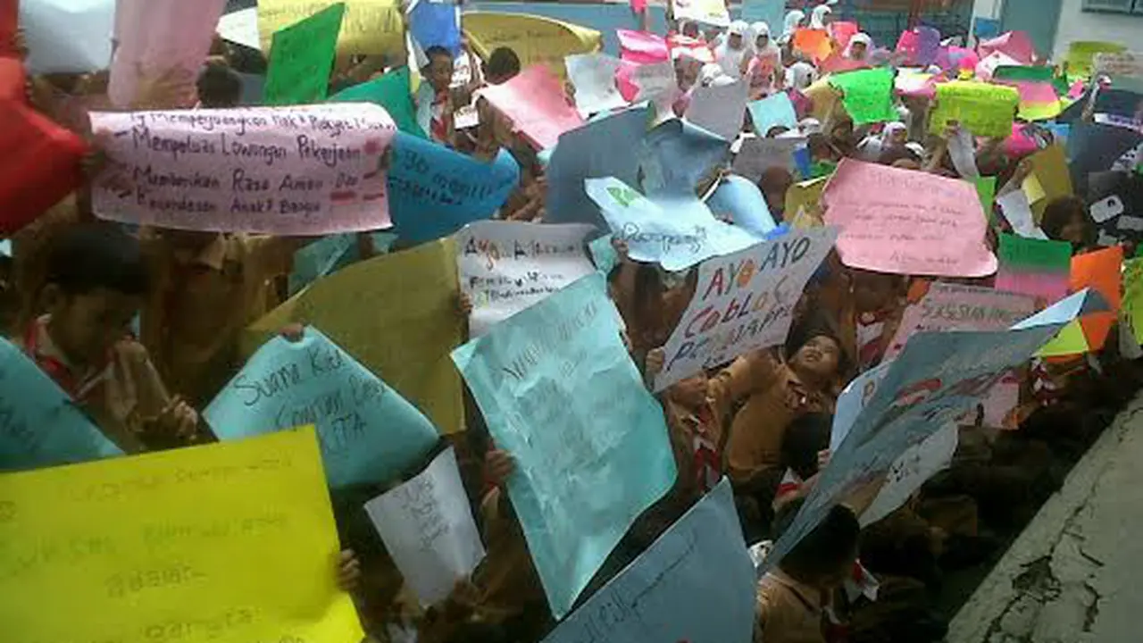 Siswa Bogor: Kami Mau Sekolah, Jangan Ajak Kampanye
