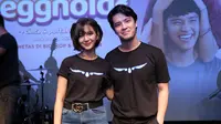 Morgan Oey saat jumpa pers dan screening film Eggnoid di XXI Plaza Senayan, Jakarta Pusat, Kamis (28/11/2019). (Daniel Kampua/Fimela.com)