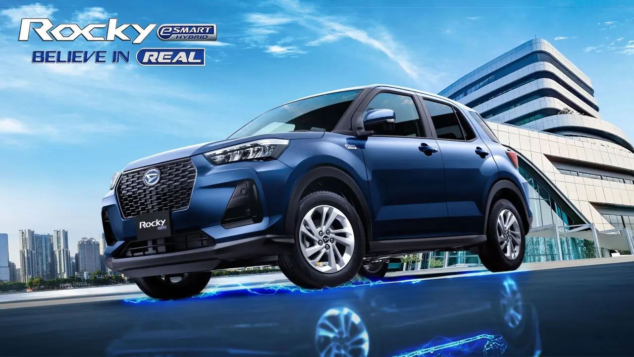 Punya Bodi Compact dengan Sentuhan Agresif, Yuk Lihat Lebih Dekat Tampilan Daihatsu Rocky Hybrid!