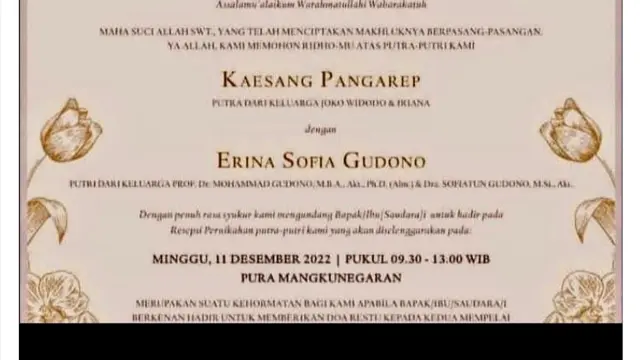 Kaesang pangarep