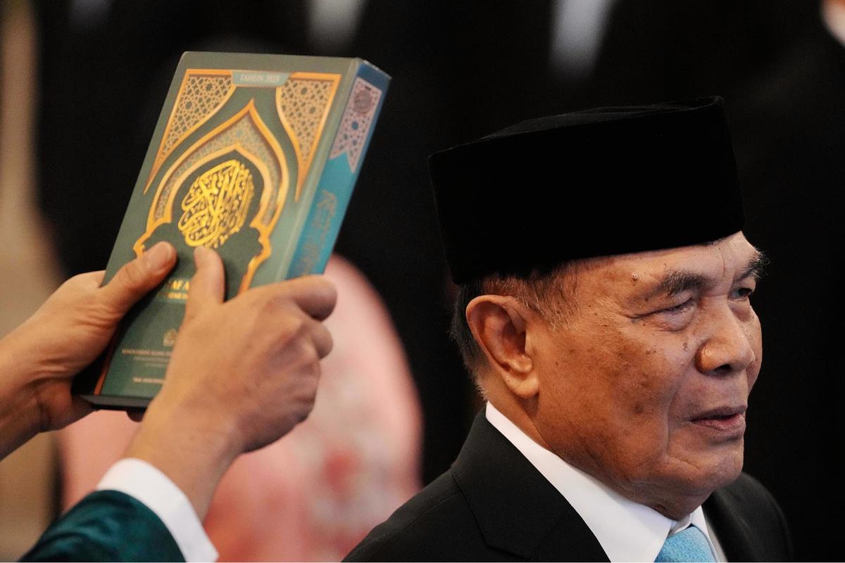 FOTO: Presiden Prabowo Lantik Djamari Chaniago sebagai Menkopolhukam, Erick Thohir sebagai Menpora