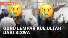 Kejutan ulang tahun umumnya berakhir sukses dan buat senang. Namun yang terjadi di sebuah sekolah SMA ini berakhir mencekam. Pasalnya guru yang diberi kejutan oleh siswa malah melempar kue ulang tahun.