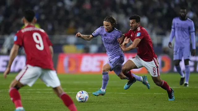 Piala Dunia Antarklub 2022 Al Ahly vs Real Madrid