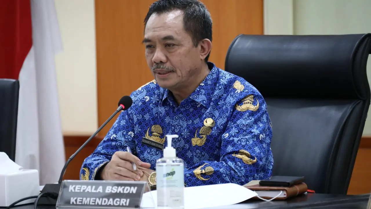 Kepala Badan Strategi Kebijakan Dalam Negeri (BSKDN) Kementerian Dalam Negeri (Kemendagri) Yusharto Huntoyungo (Istimewa)