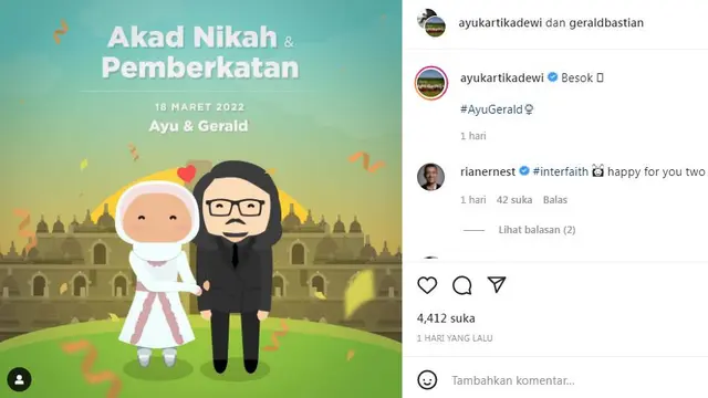 Akad Nikah dan Pemberkatan