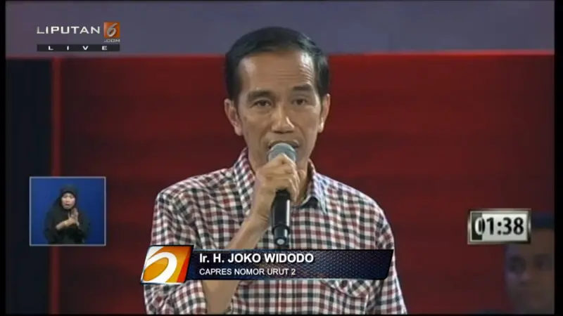 Jokowi Debat V
