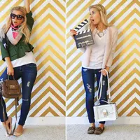 Ilustrasi outfit yang bikin kamu terlihat langsing. (via: istimewa)