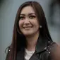 Aktris Nafa Urbach saat di temui awak media di Jakarta, Selasa (3/4). Nafa Urbach kini telah menyandang status janda pasca bercerai dari Zack Lee sekitar Oktober 2017 lalu. (Liputan6.com/Faizal Fanani)