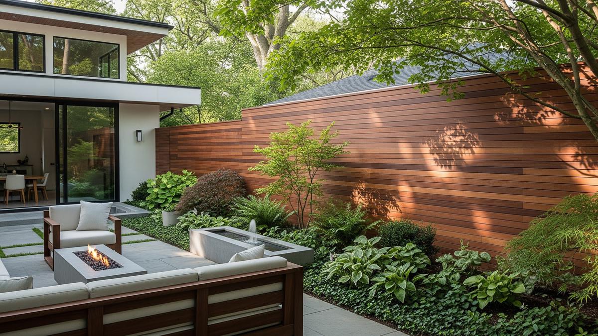 15 Tips Desain Pagar Belakang Rumah, Privasi Stylish untuk Hunian Modern