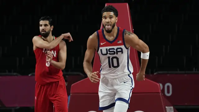 Tim Basket Amerika Serikat Raih Kemenangan Pertama di Olimpiade Tokyo 2020