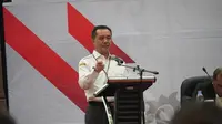 Kepala BSKDN Yusharto Huntoyungo saat melakukan kunjungan kerja ke Kalteng dalam rangka pembinaan hubungan pusat dan daerah kepada Provinsi Kalteng pada Rabu, 10 Mei 2023. (Ist)