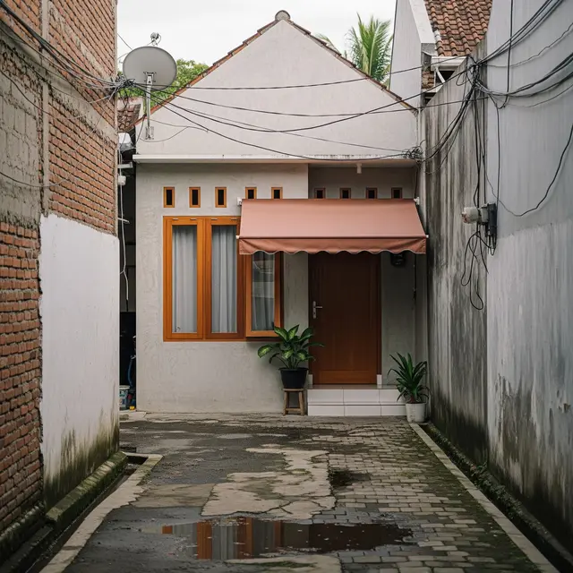 9 Model Kanopi Rumah di Gang Sempit, Solusi Estetis dan Fungsional