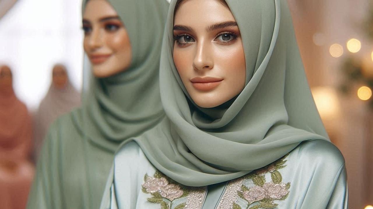 Tren Baju Lebaran 2025 Warna Sage Green