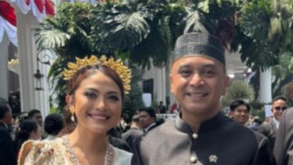 Potret Cynthia Ganesha di Upacara HUT RI ke-80, Perdana sebagai Istri Wakil Menteri Kebudayaan
