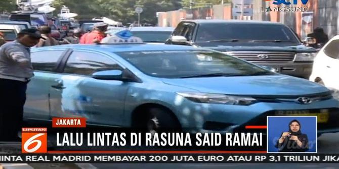 VIDEO: Situasi Terkini Lalu Lintas di Rasuna Said