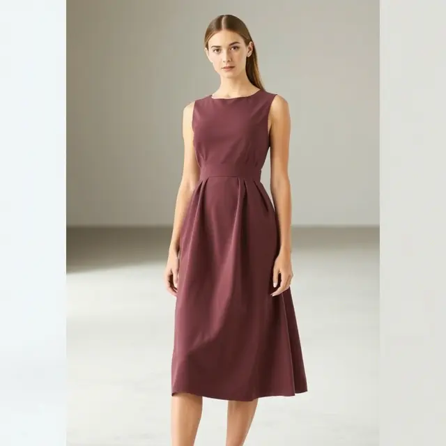 midi dress (ilustrasi by qwen.ai)