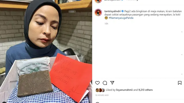 Tantri Kotak - Arda Naff (Foto: Instagram/@tantrisyalindri)