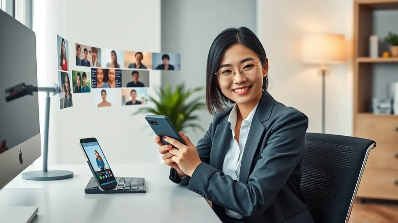 cara mengganti background zoom di hp
