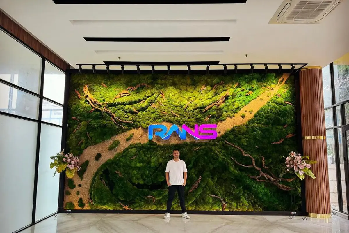 Potret Lobby Kantor Baru RANS (Instagram @raffinagita1717)